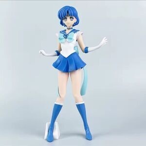 New Amy Mizuno Sailor Mercury Action Figure Anime 23cm